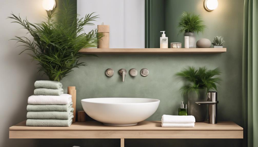 bathroom shelf decor tips