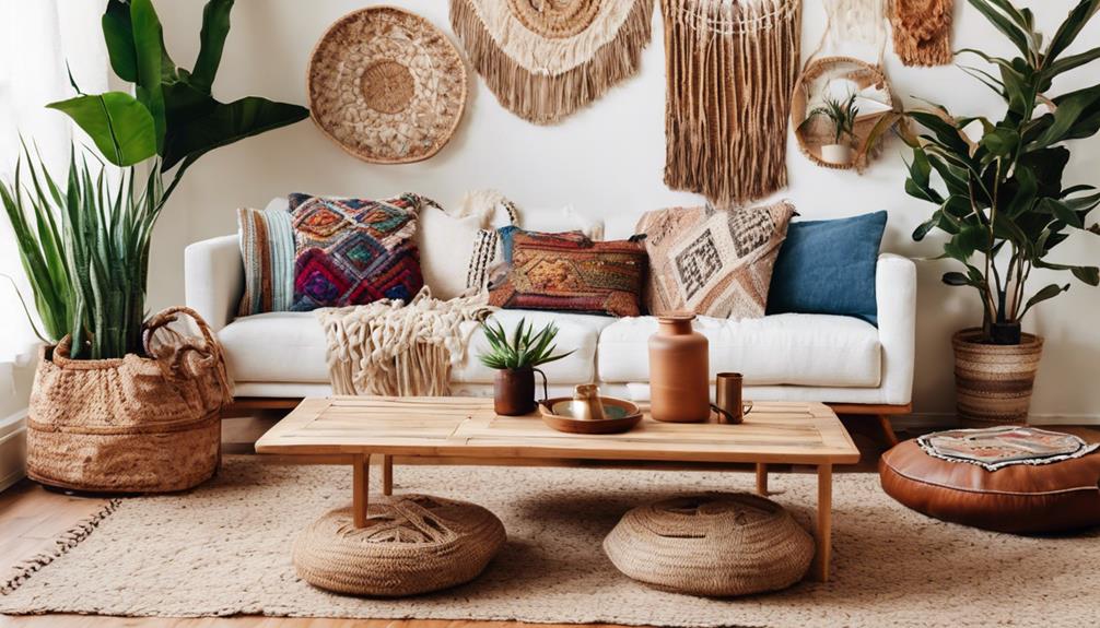 boho decor living room