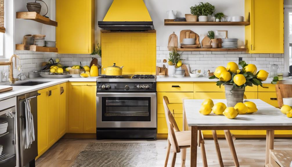 colorful kitchen essentials displayed