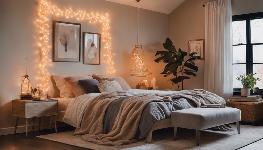 cozy bedroom lighting tips