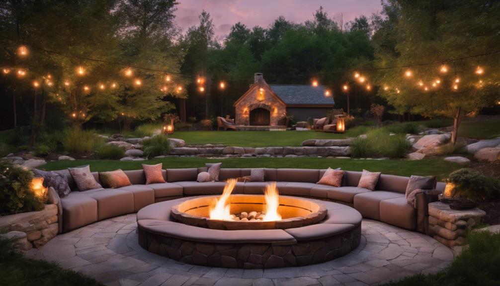 creative outdoor fire pits