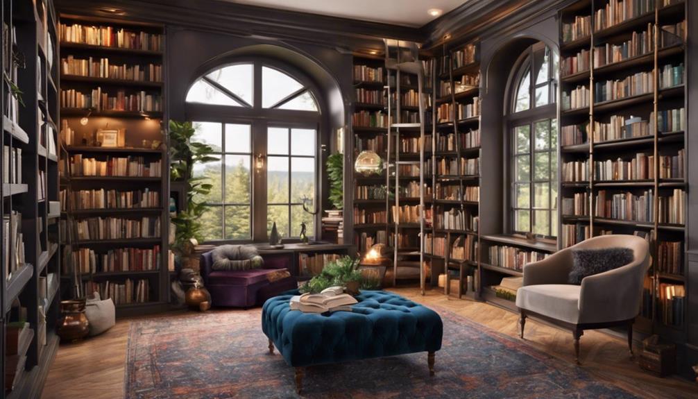 dream cozy home library