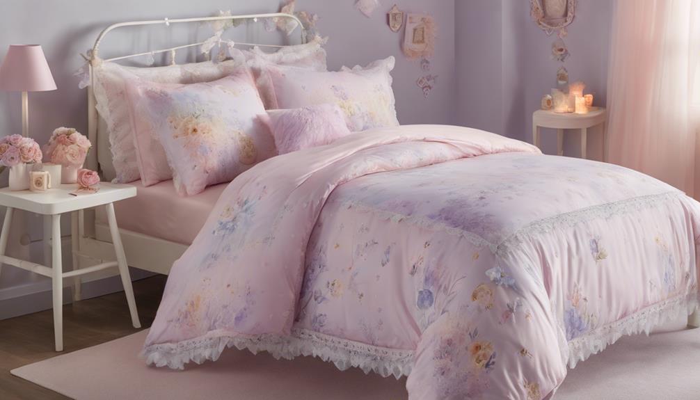 dreamy pastel bedding collection