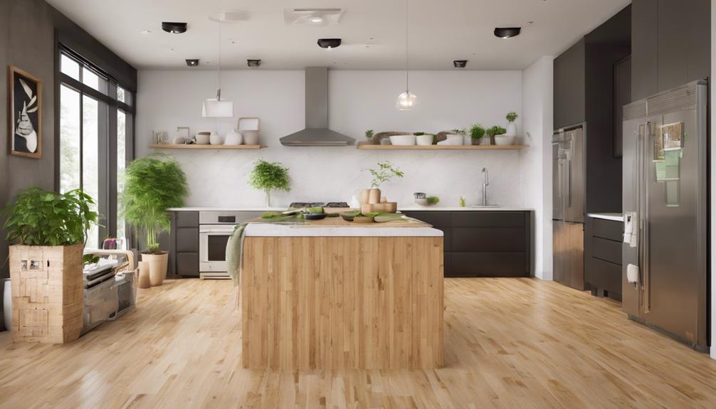 eco conscious kitchen flooring options