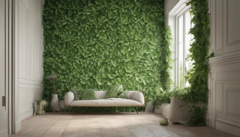 eco friendly lounge wallpaper options