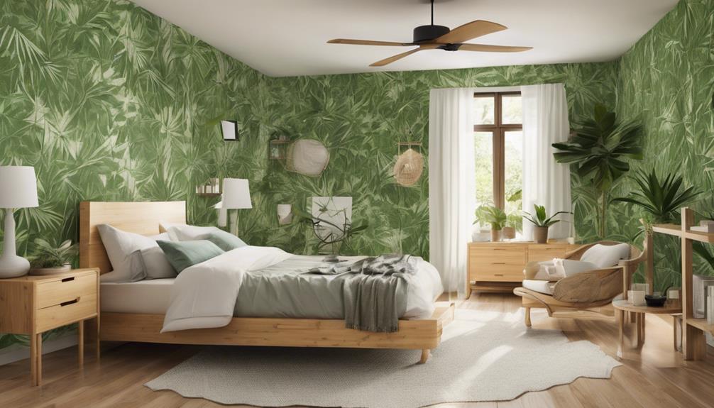 eco friendly wallpaper for bedrooms