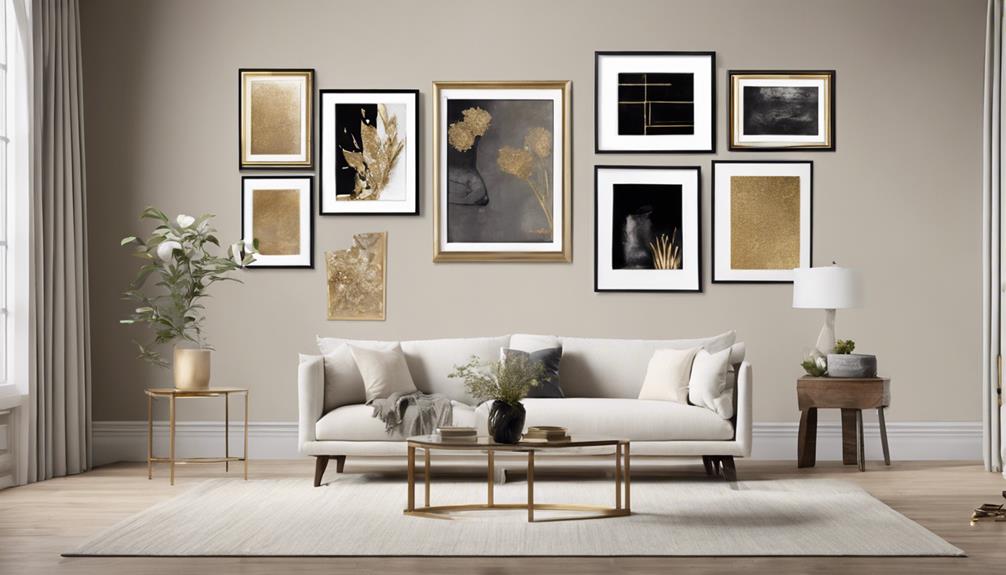 elevate home aesthetics with art frames