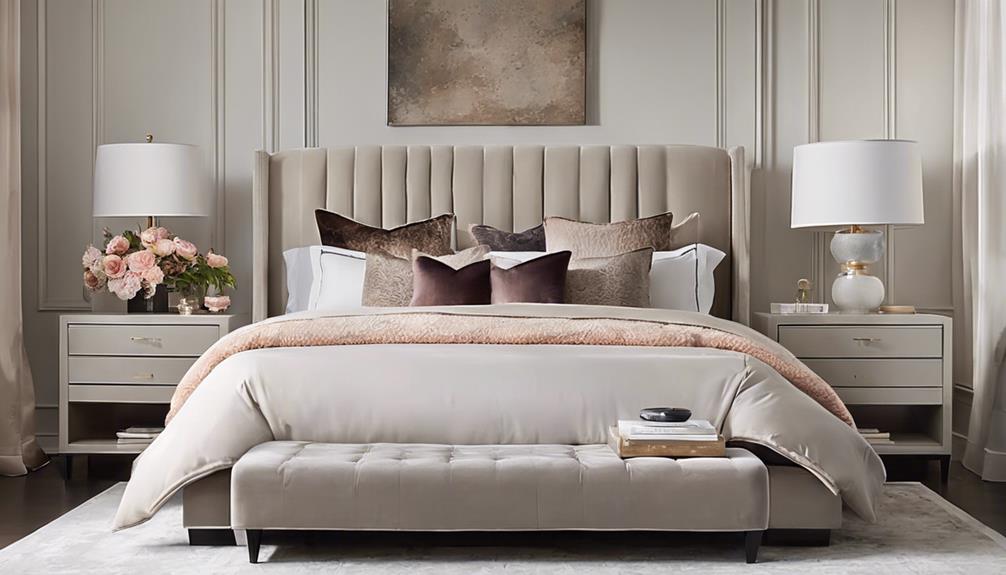 elevating bedroom with luxury