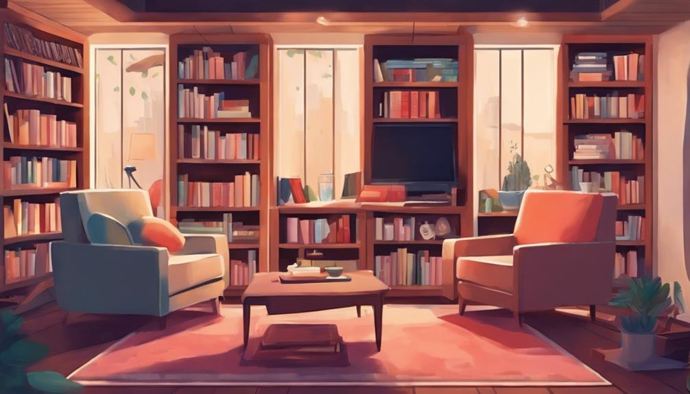 enhancing home library with tech