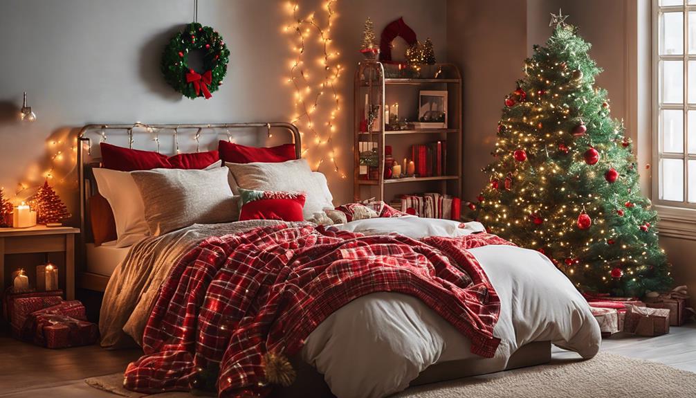 festive bedroom decor ideas