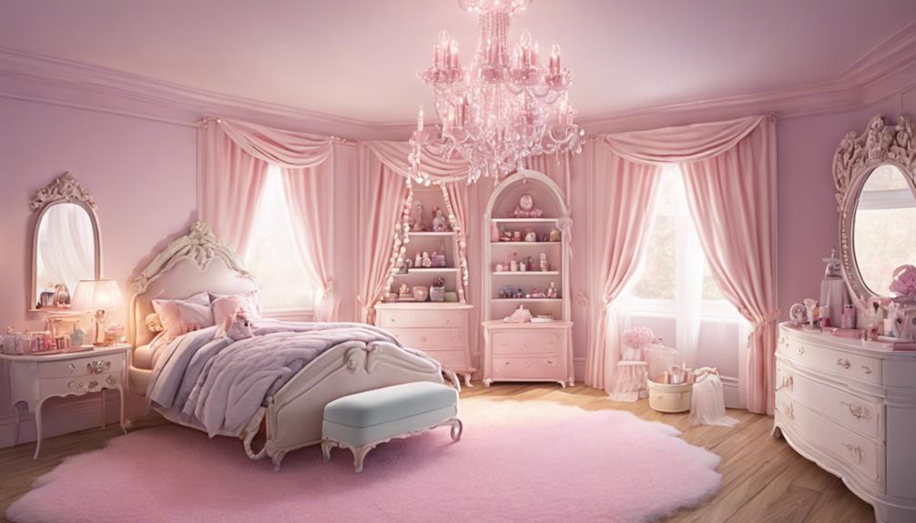 girly princess bedroom decor