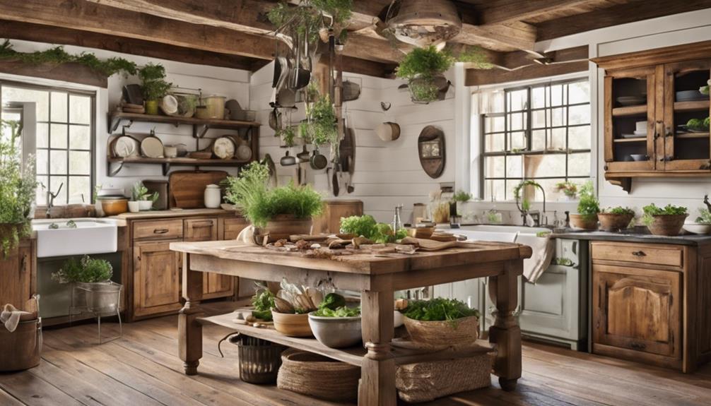 incorporate rustic design style