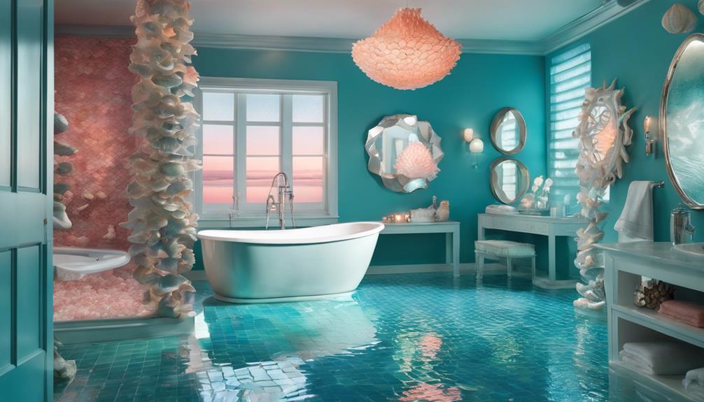 mermaid bathroom decor ideas