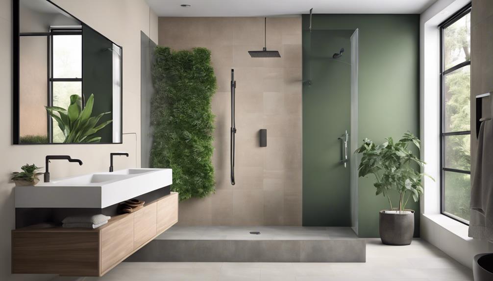 minimalist bathroom tile designs