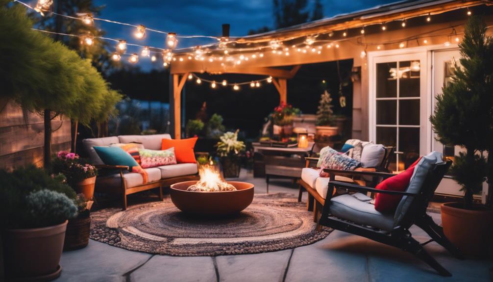 outdoor decor on budget
