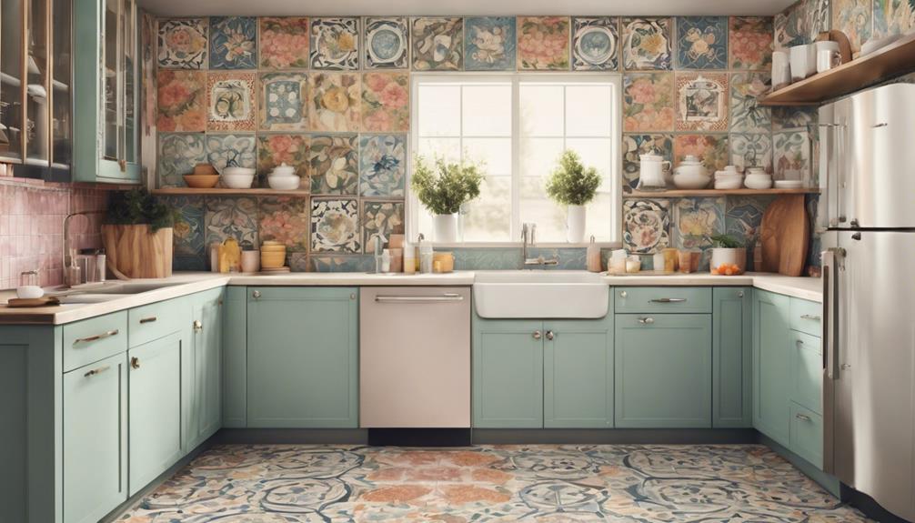 retro kitchen tile inspiration