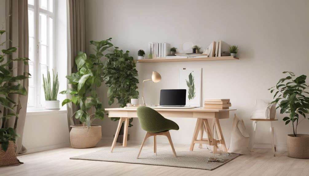 scandi office setup tips