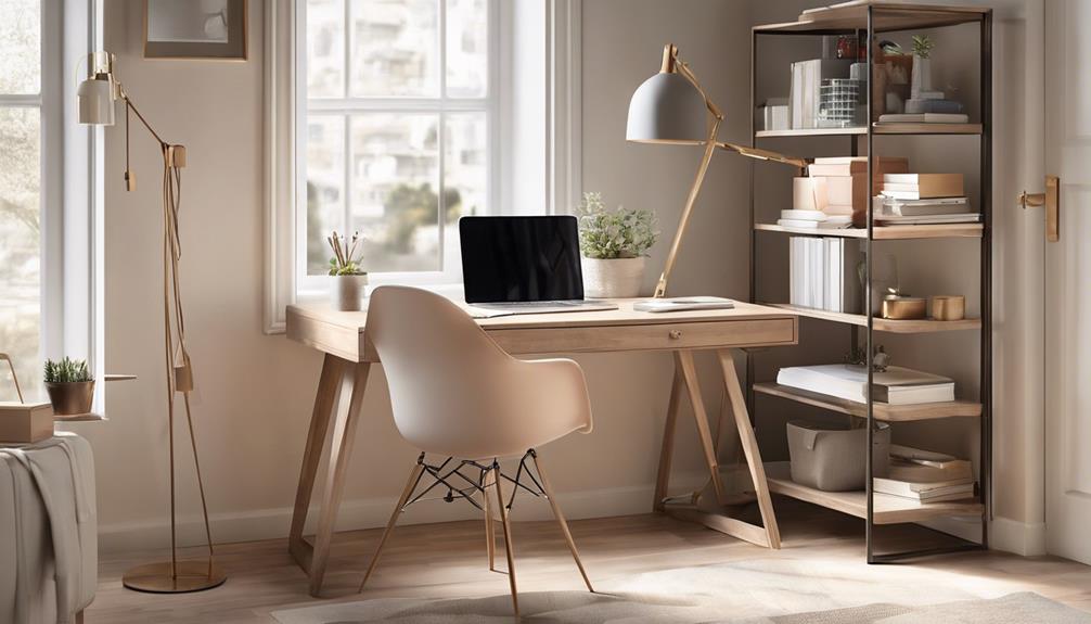 stylish desks for small spaces