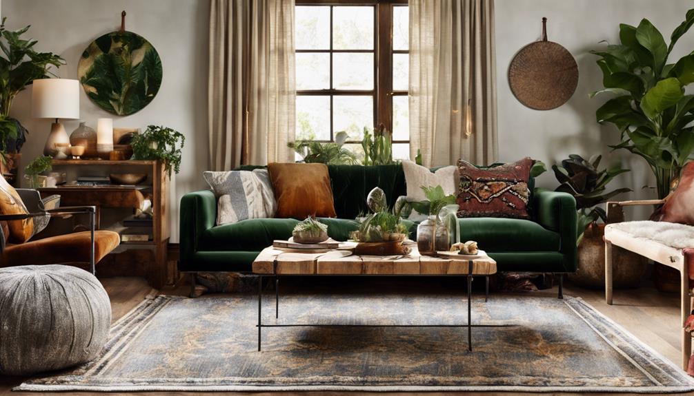textural harmony in eclectic