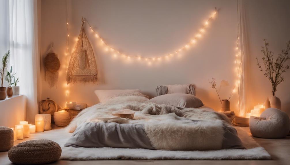 zen bedroom peaceful lighting