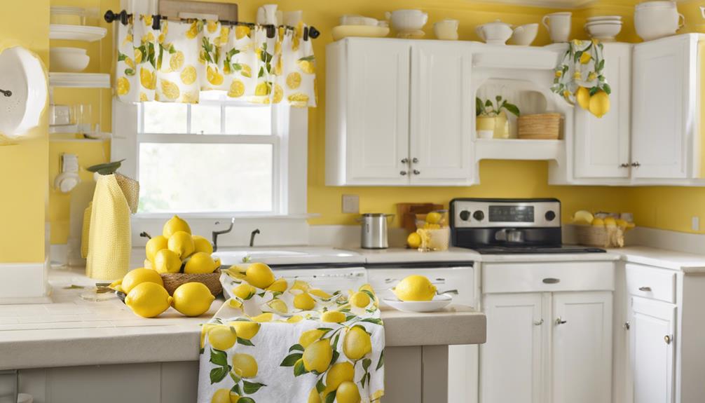 zesty lemon kitchen decor