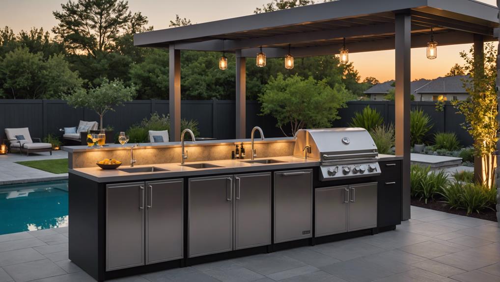 key elements for outdoor kitchens