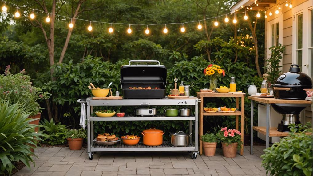 outdoor kitchen carts review