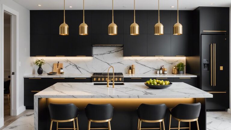 3 Tips for Designing a Stunning Black and Gold Kitchen - DexDecor