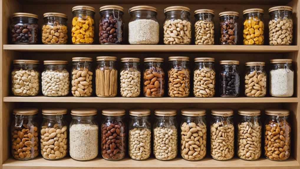 organize snacks by type
