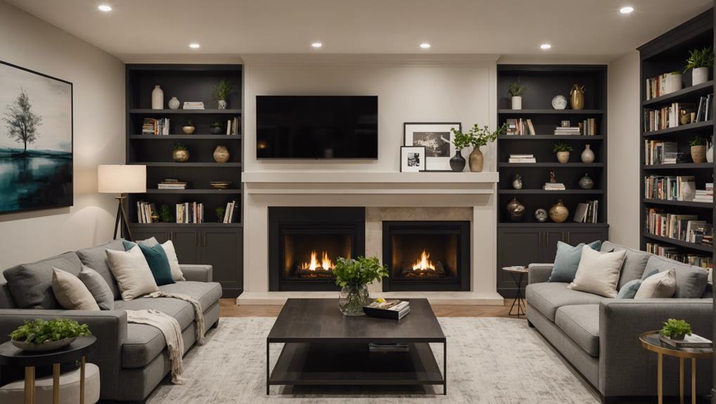 tv mounting over fireplace