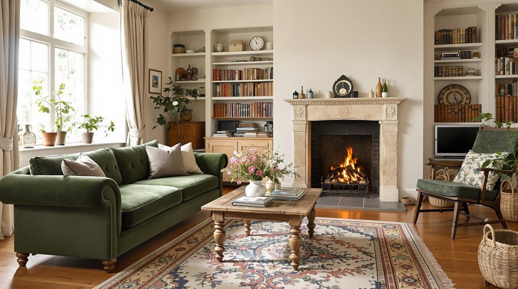 cottage living room design
