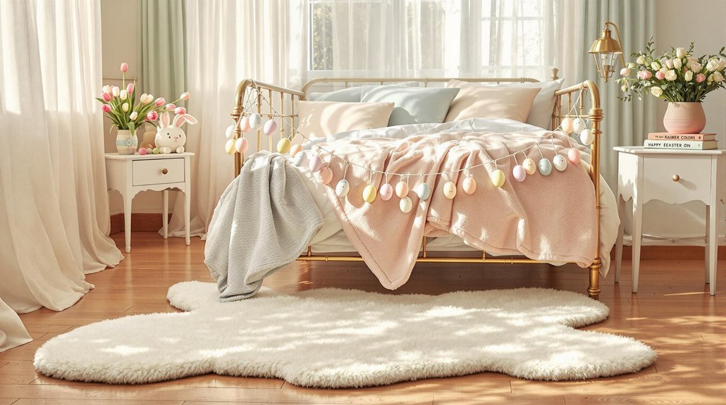 easter bedroom cozy refresh