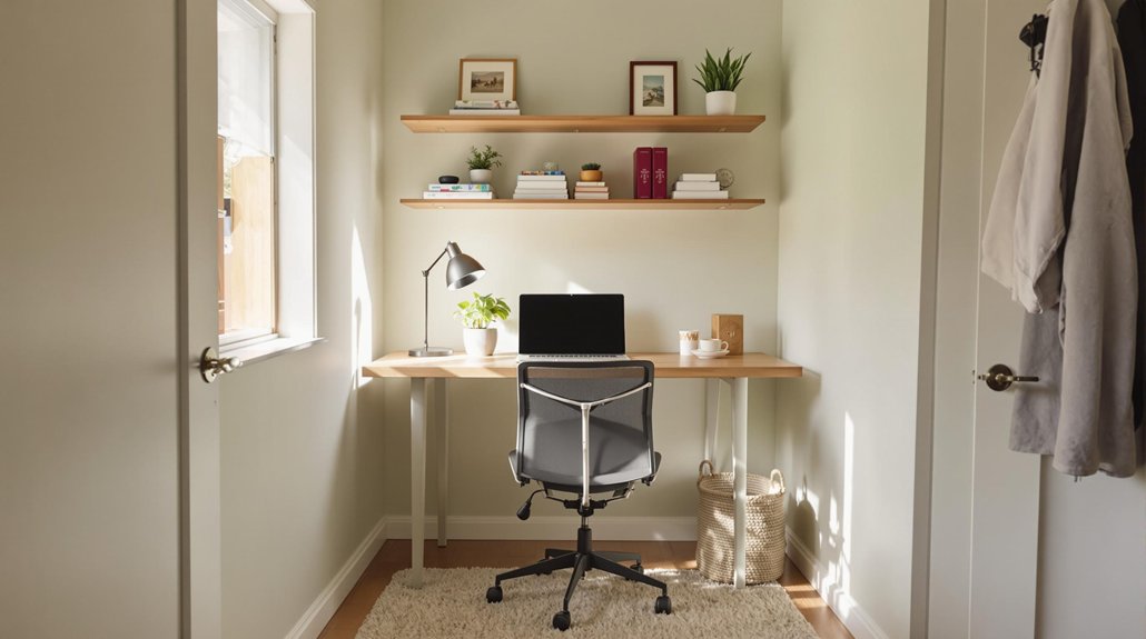 tiny bedroom office ideas