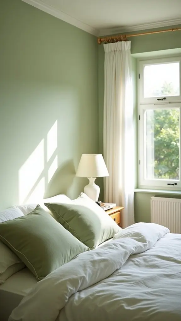 blend sage and white