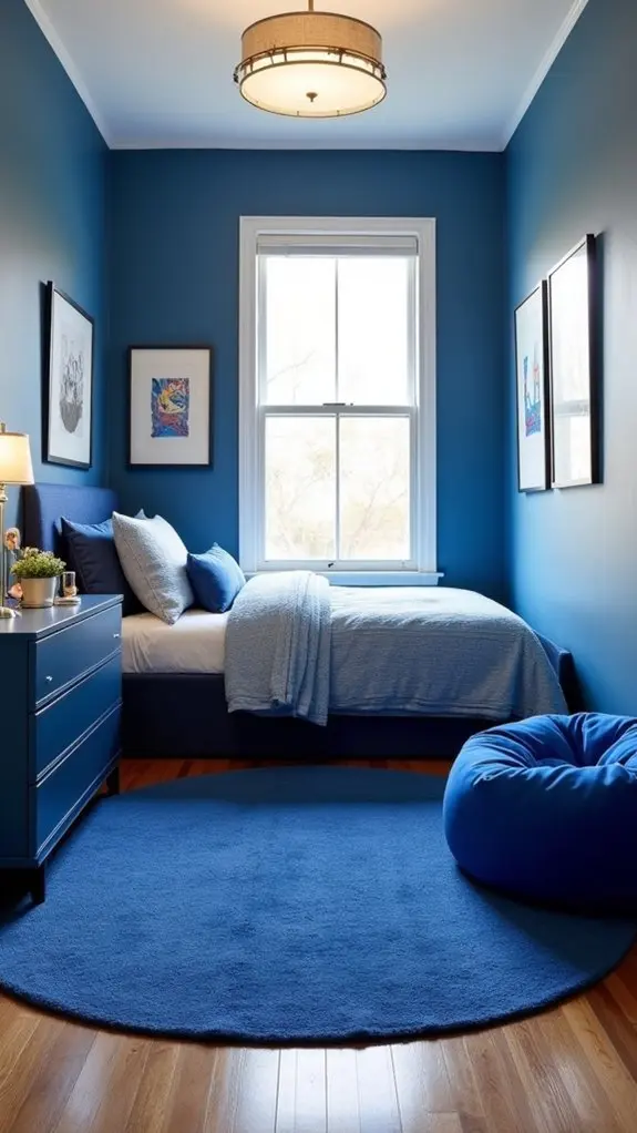 blue furniture design ideas