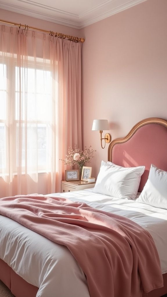 choosing perfect pink accents