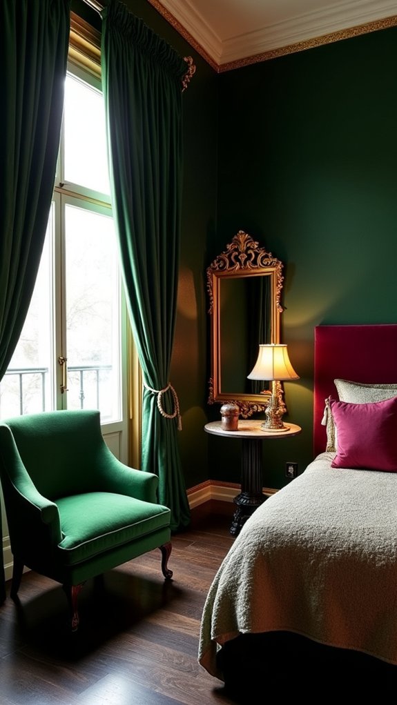 elevate space with jewel tones