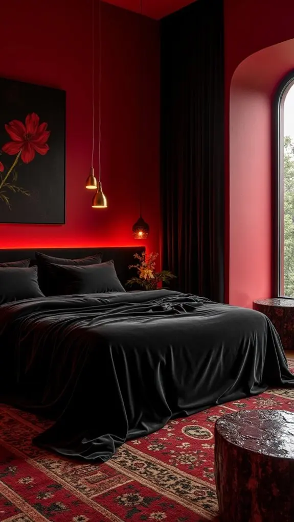 exquisite volcanic themed relaxation space