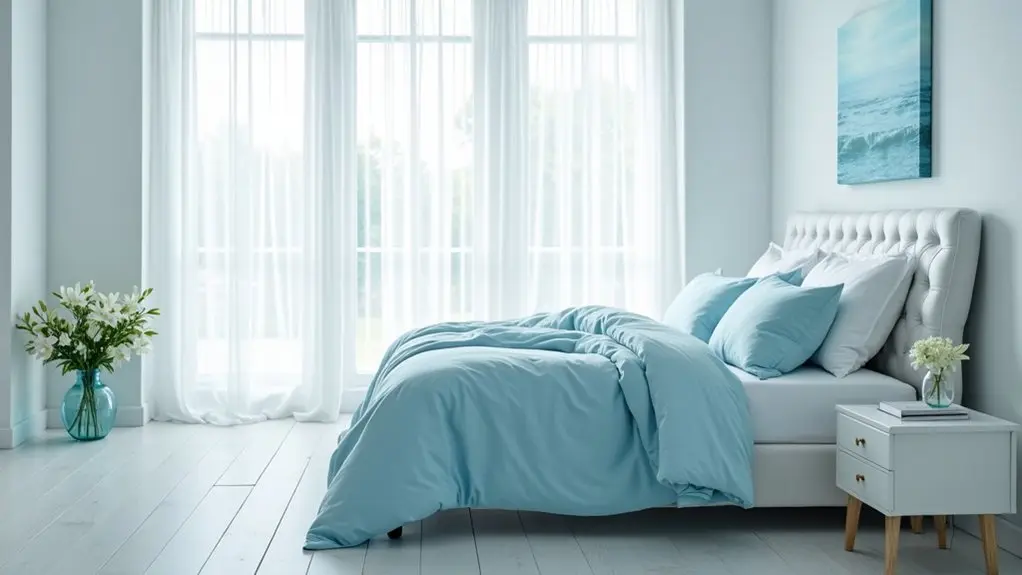 fresh airy bedroom inspiration