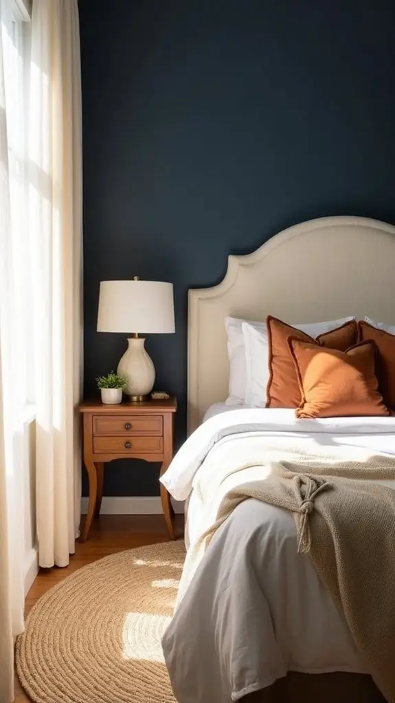 incorporate warm earthy hues
