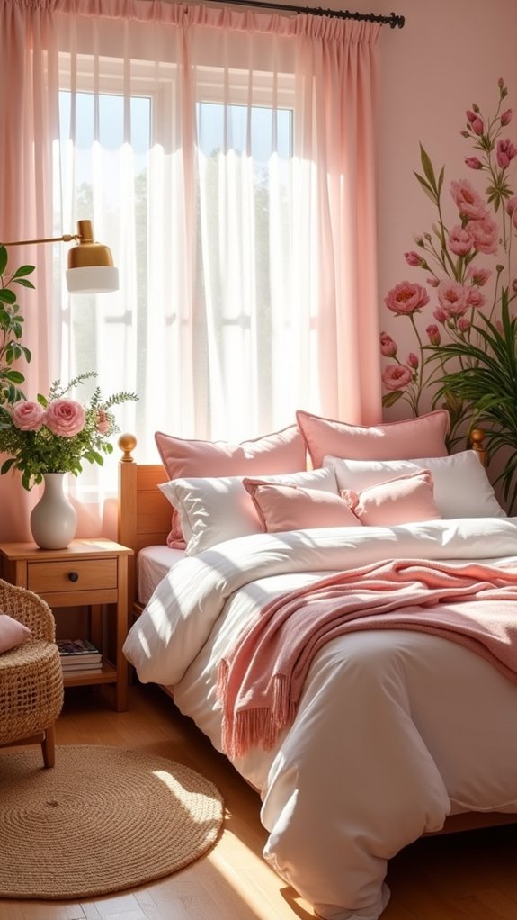 nature inspired pink designs