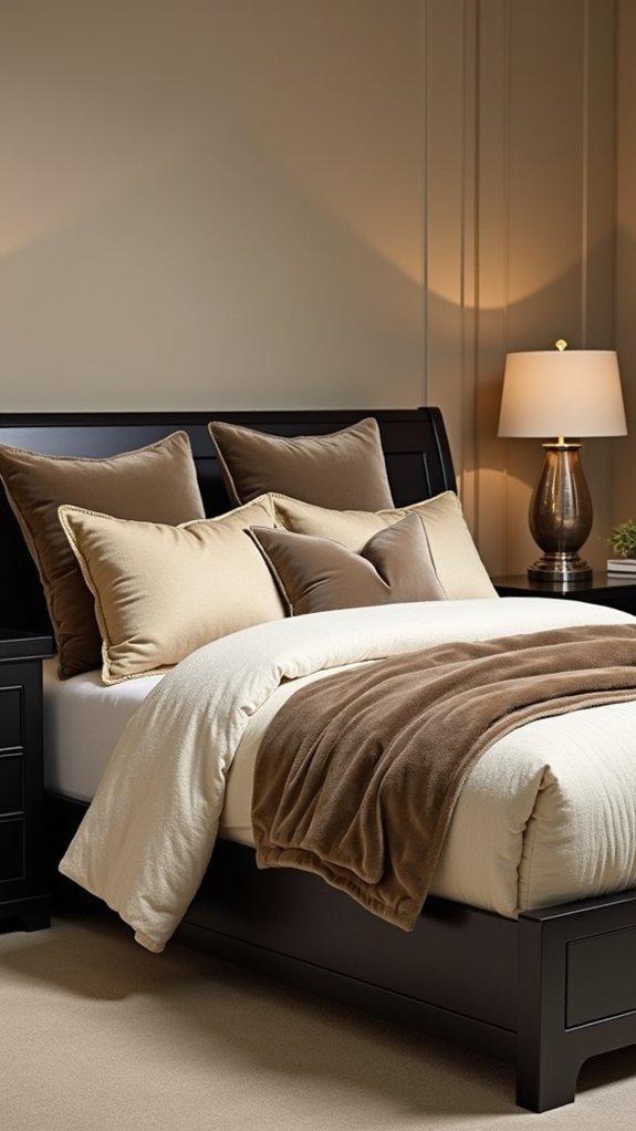 opulent bedding ensemble choices
