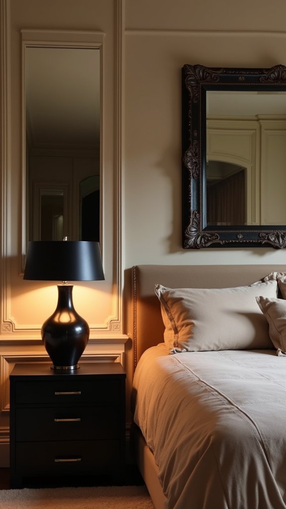 reflective decor for ambiance