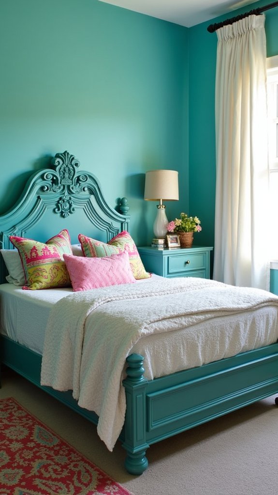stylish statement headboard integration