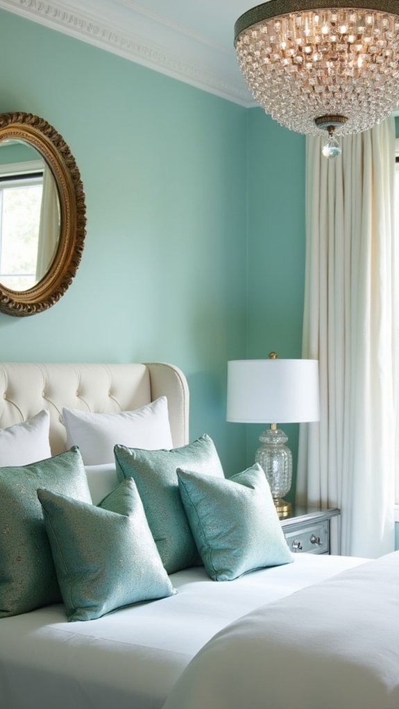 teal and metallic fusion