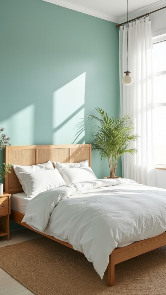 teal and nature blend