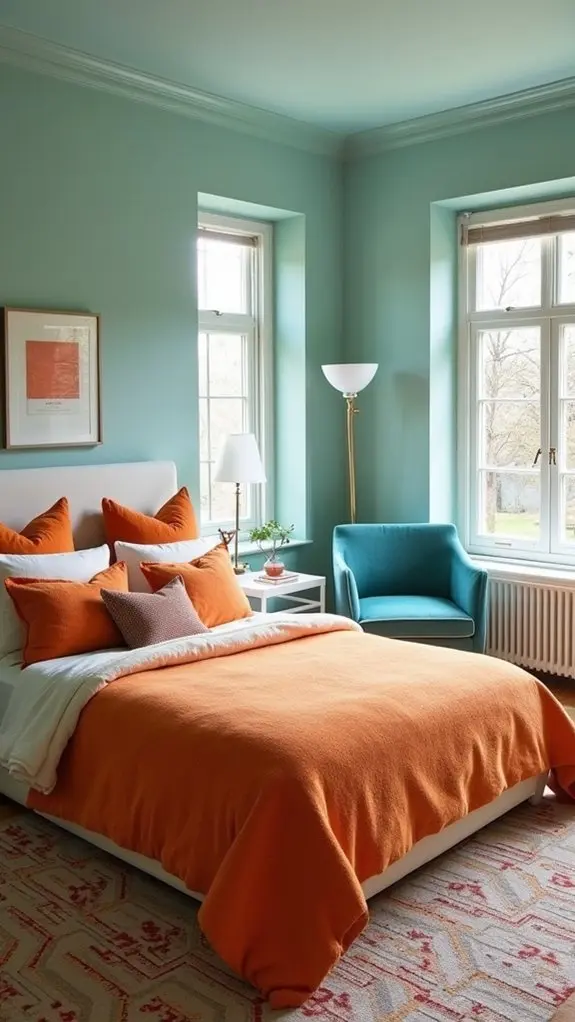 teal and orange harmony