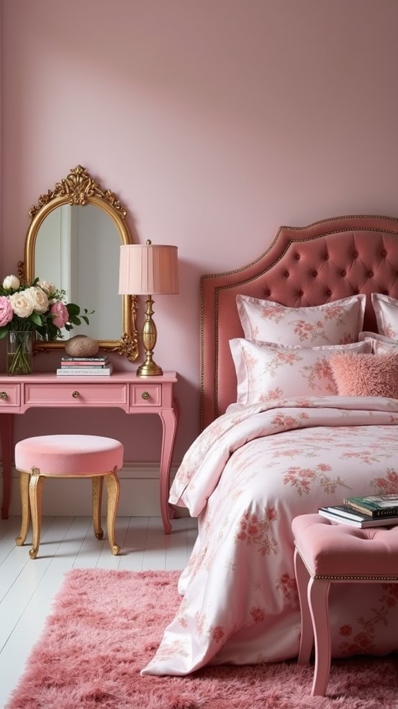 unique pink decor ideas