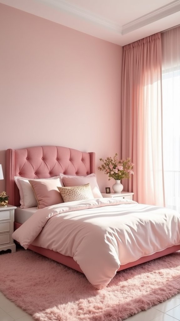 versatile pink bedroom styles
