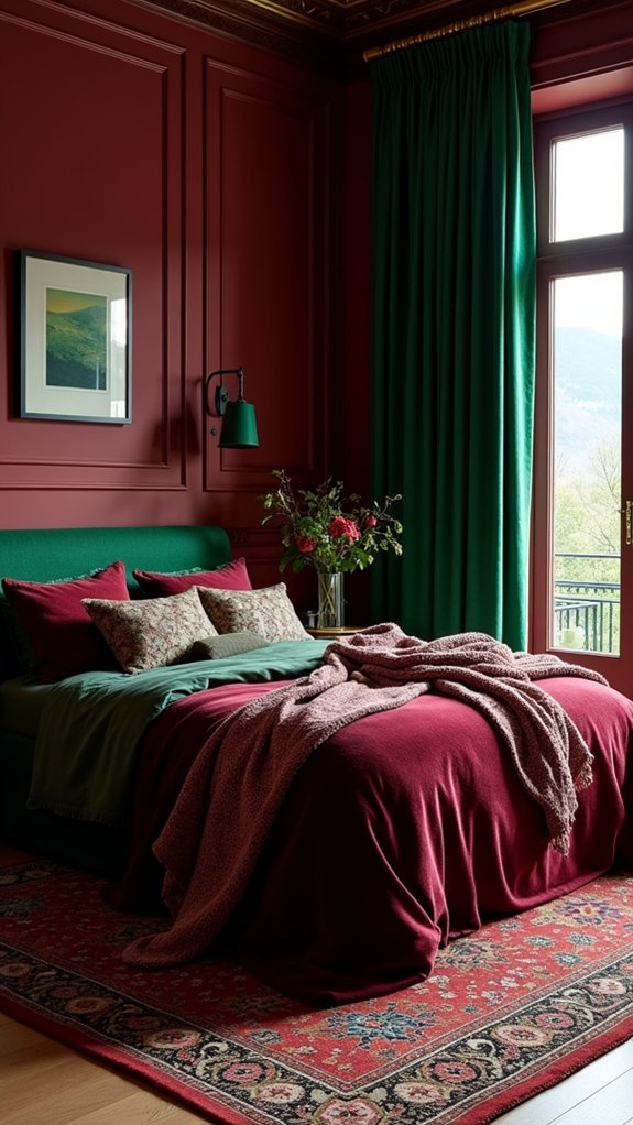 warmth through cozy textiles